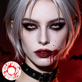 Mesiru Trauma White Contact Lenses