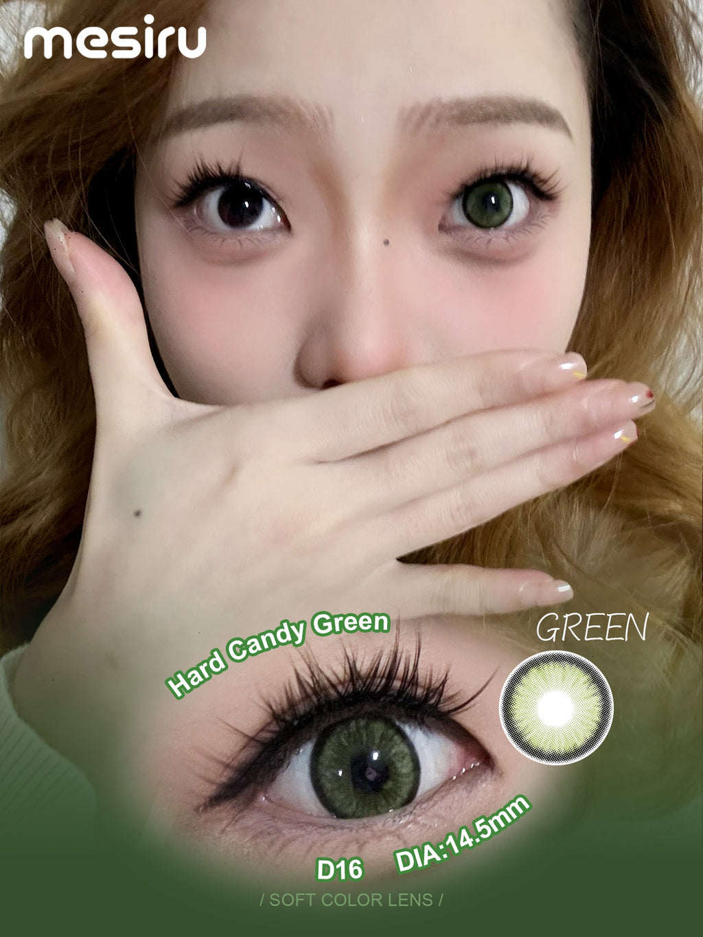 Mesiru D16 Hard Candy Green