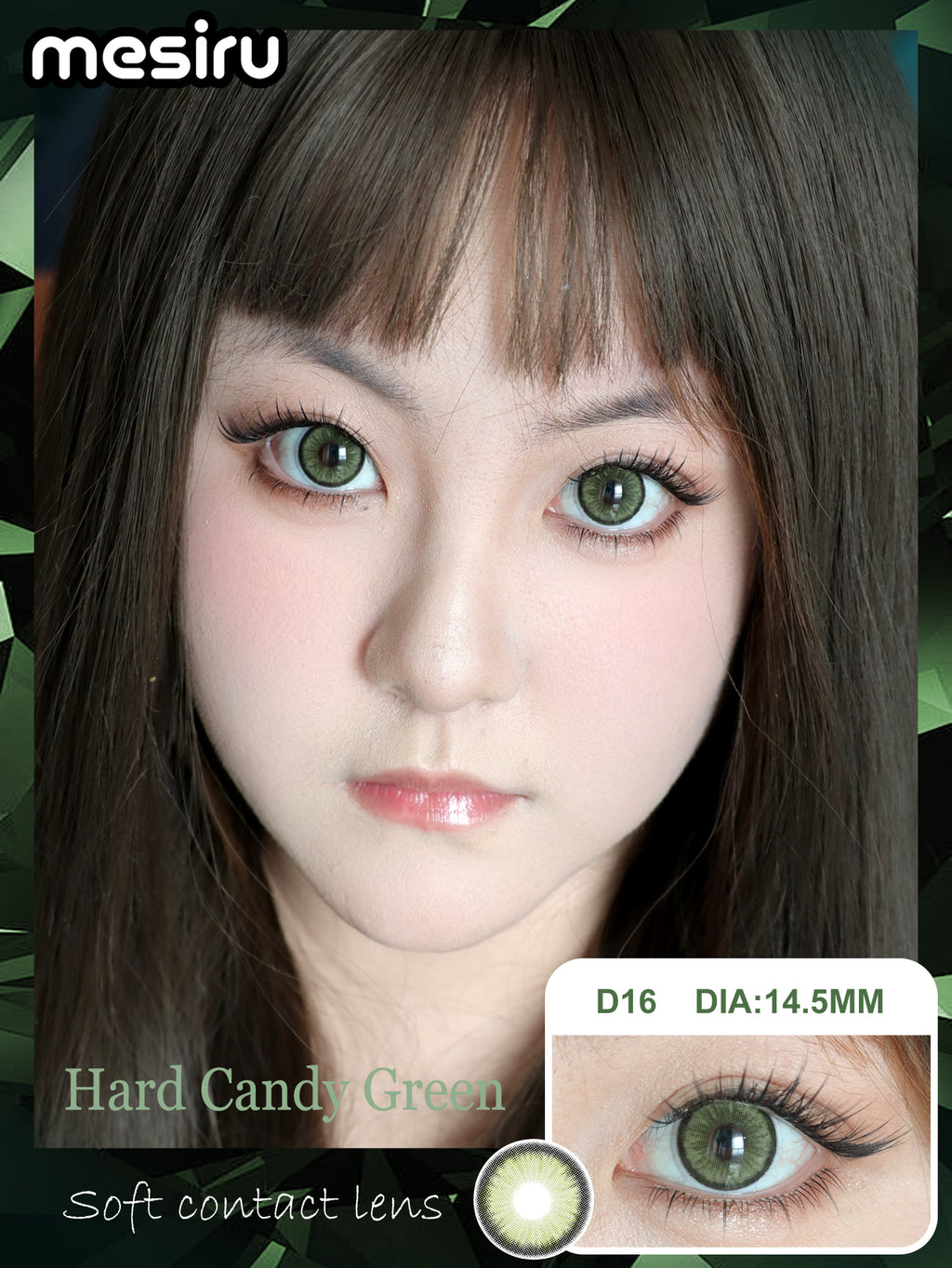 Mesiru D16 Hard Candy Green