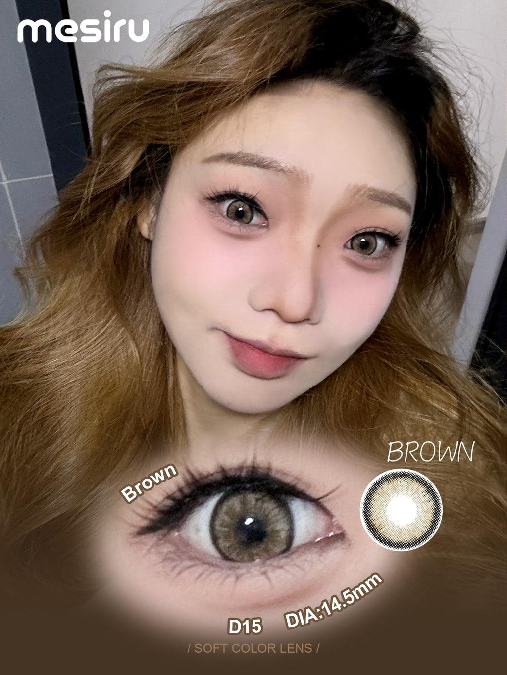 Mesiru D15  Diamond Sugar Brown