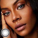 Mesiru Honor Diamond Sugar Gray Contact Lenses