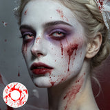 Mesiru Trauma White Contact Lenses