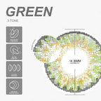 Mesiru 3T04 Glitter Green