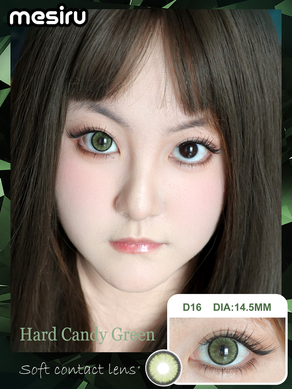 Mesiru D16 Hard Candy Green