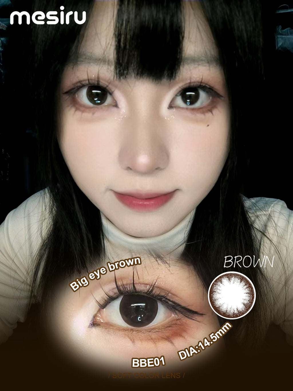 Mesiru BBE01 Big Eye Brown