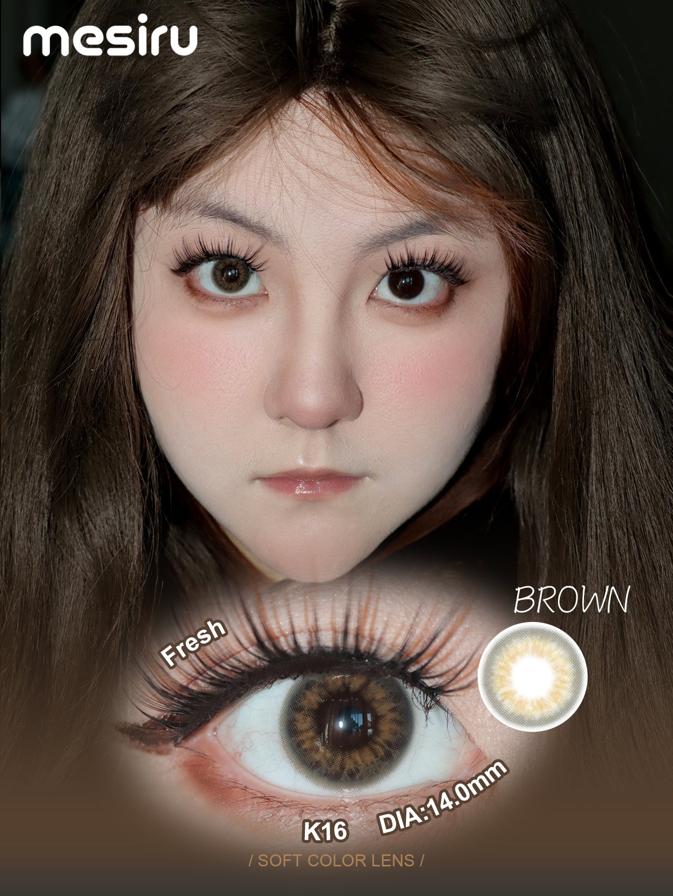 Mesiru K16 Fresh Brown