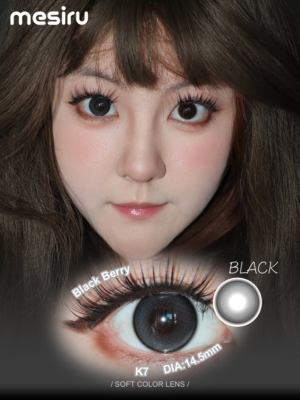 Mesiru  K7 Black Berry