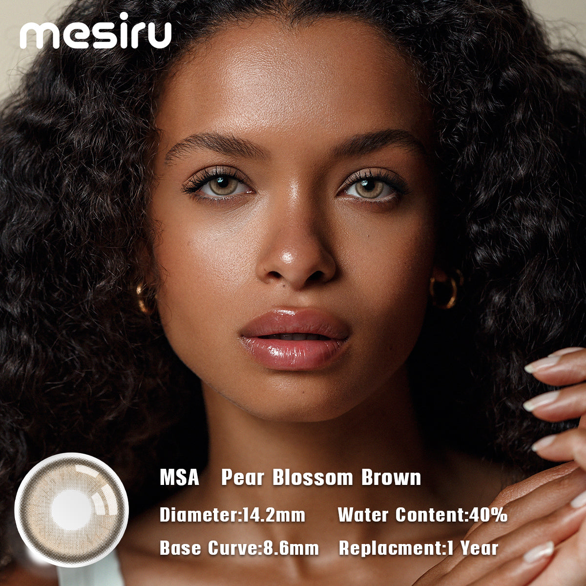 Mesiru MSA Pear Blossom Brown