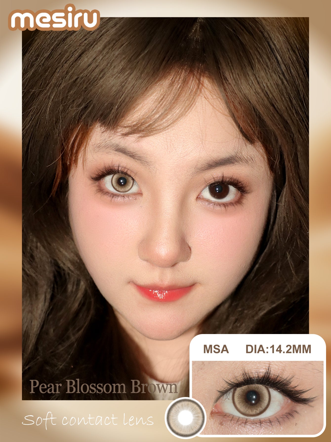 Mesiru MSA Pear Blossom Brown