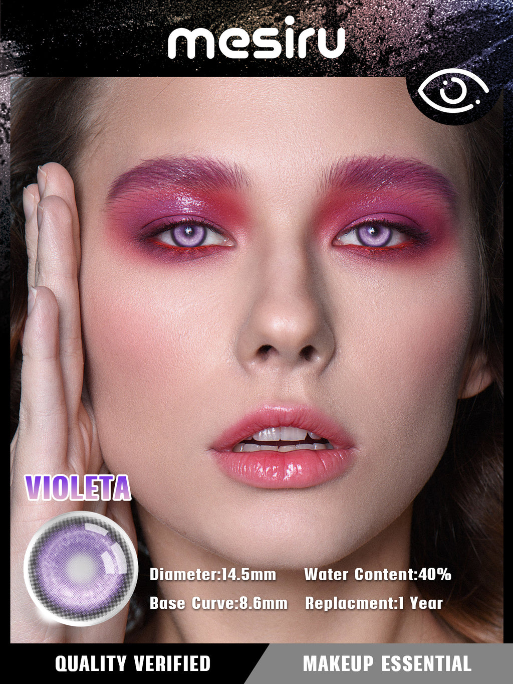 Mesiru  MSR08 VIOLETA Koi Series Purple