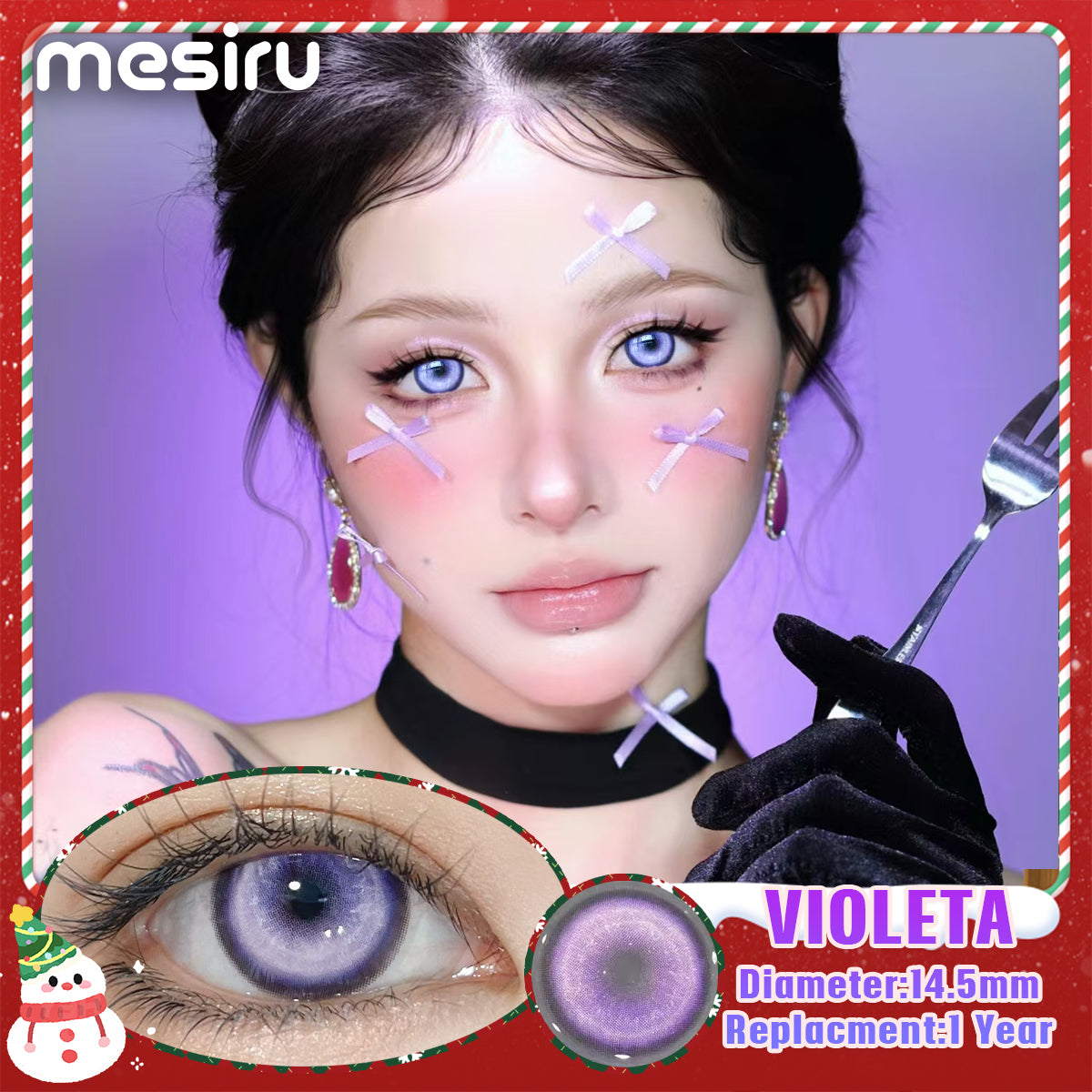 Mesiru  MSR08 VIOLETA Koi Series Purple