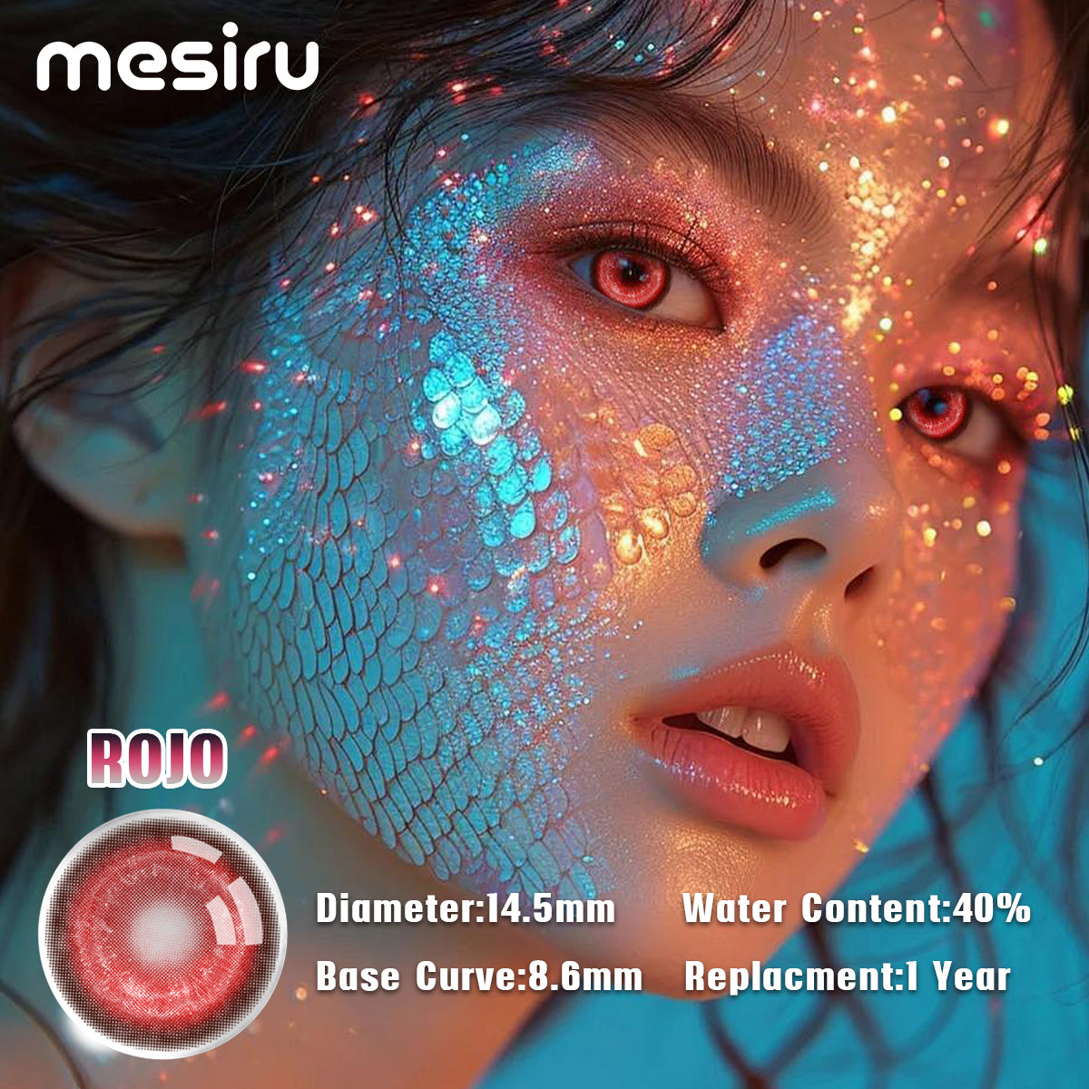 Mesiru  MSR09 ROJO Koi Series Red