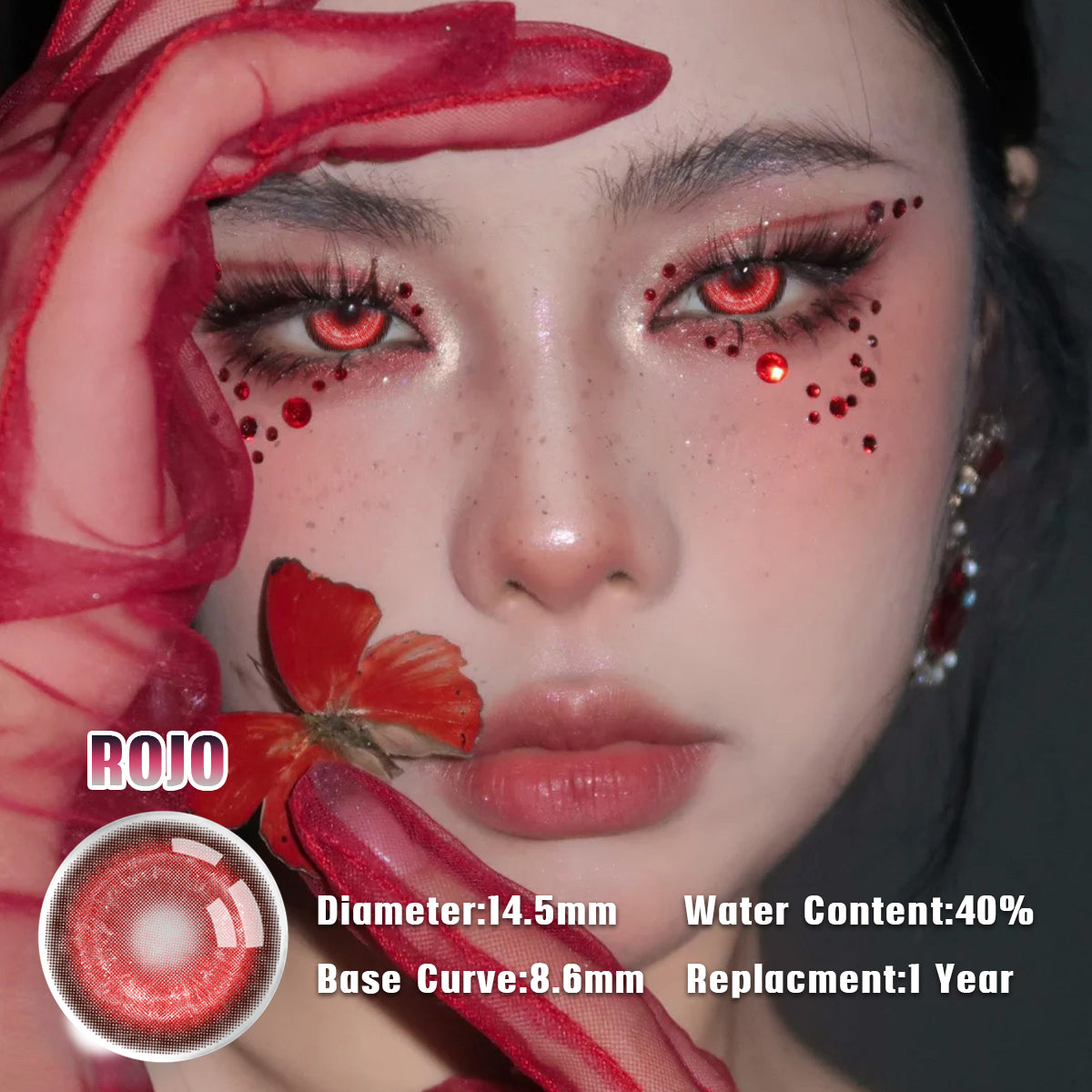 Mesiru  MSR09 ROJO Koi Series Red