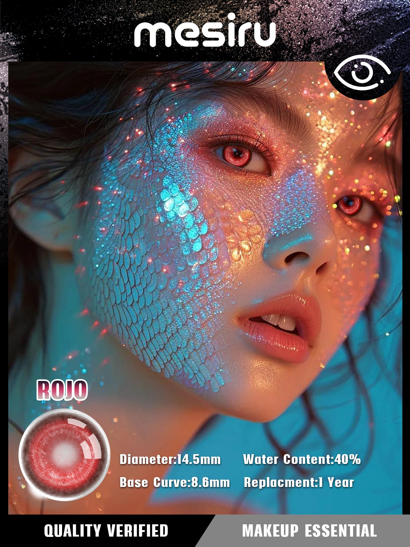 Mesiru  MSR09 ROJO Koi Series Red