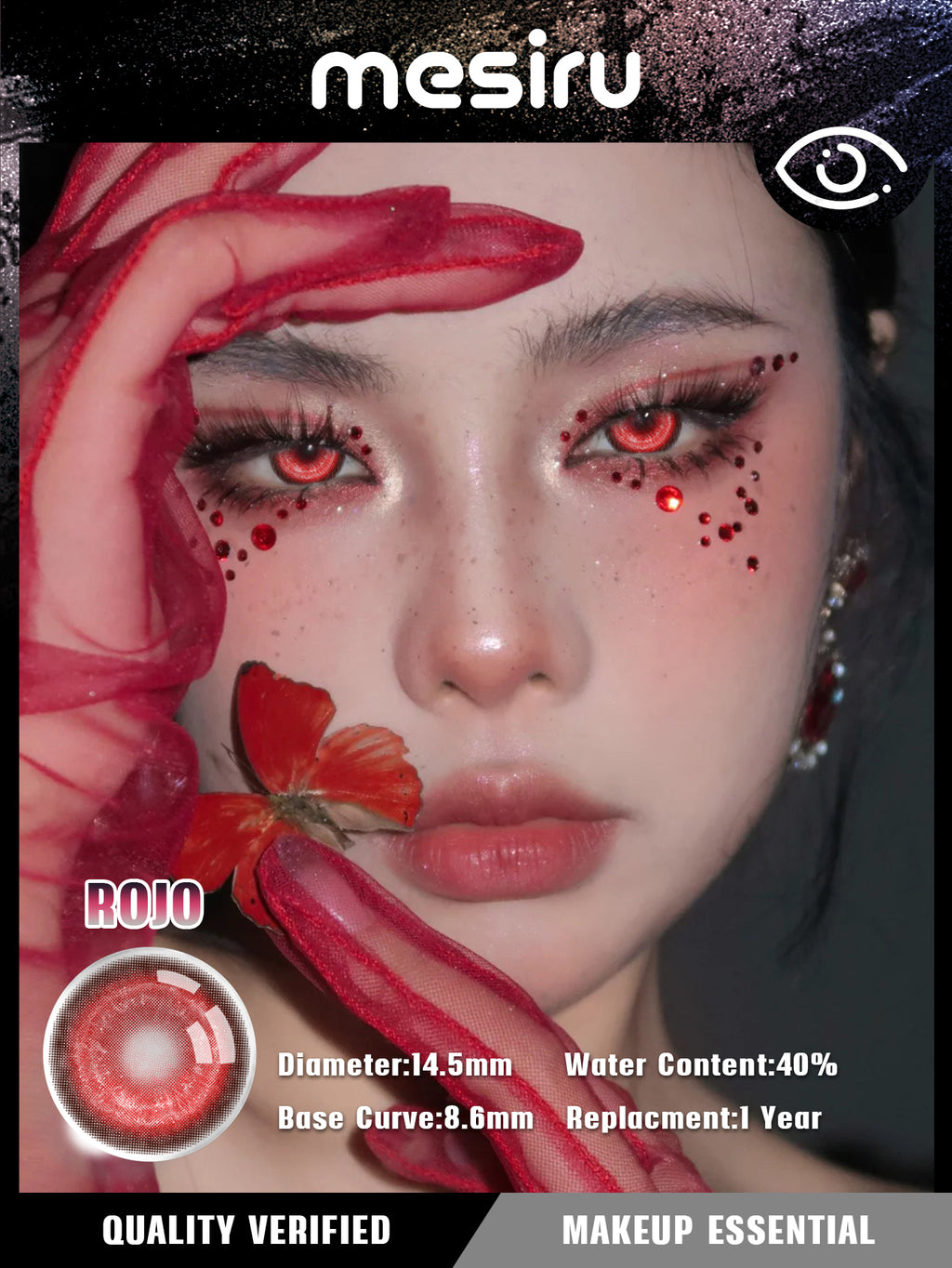 Mesiru  MSR09 ROJO Koi Series Red