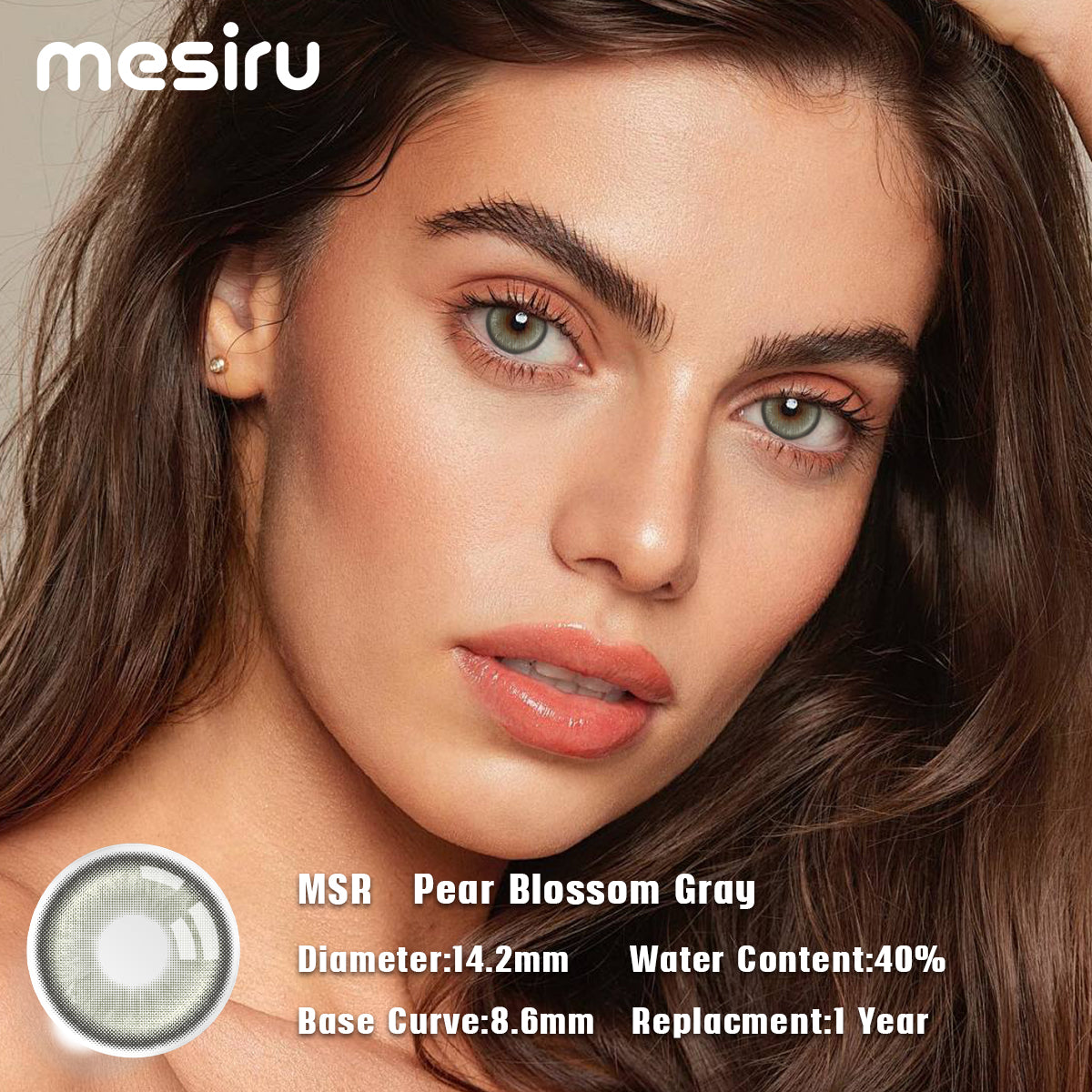 Mesiru MSR Pear Blossom Gray