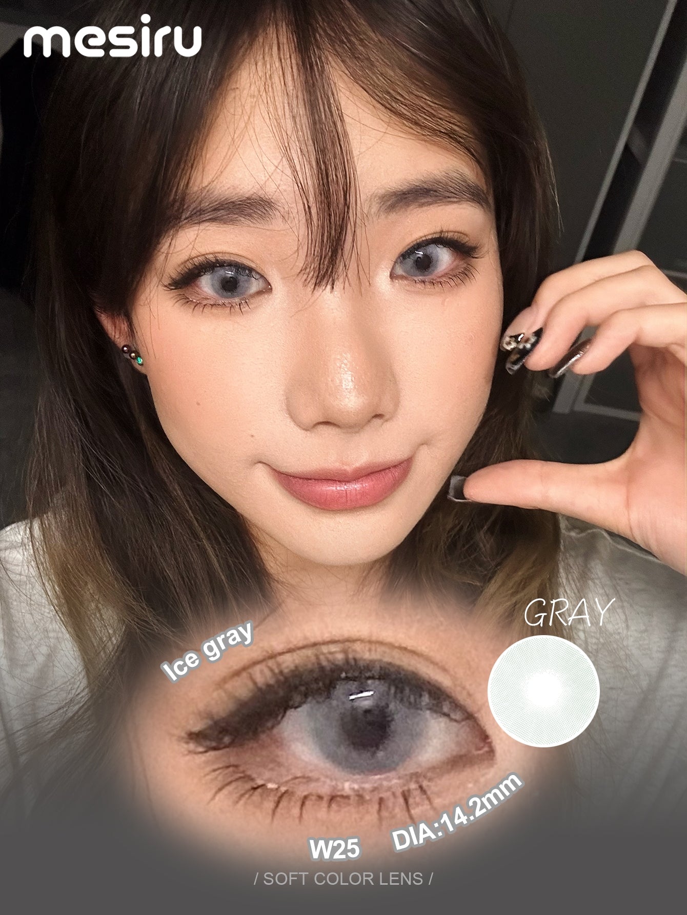 Mesiru W25 Ice Gray