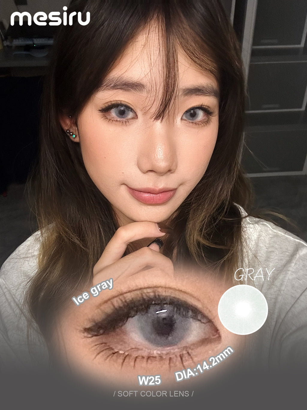 Mesiru W25 Ice Gray