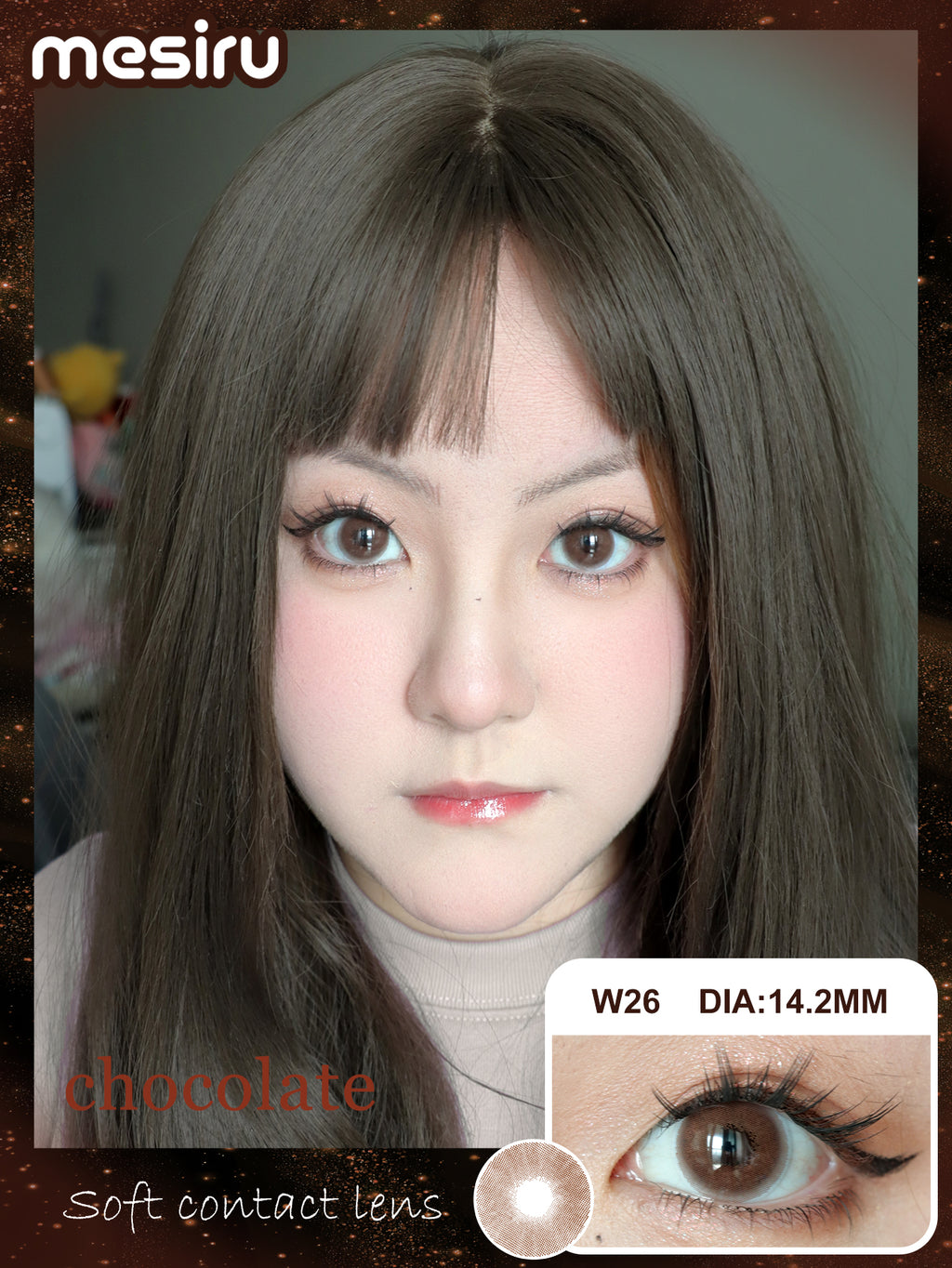 Mesiru W26 Chocolate Brown