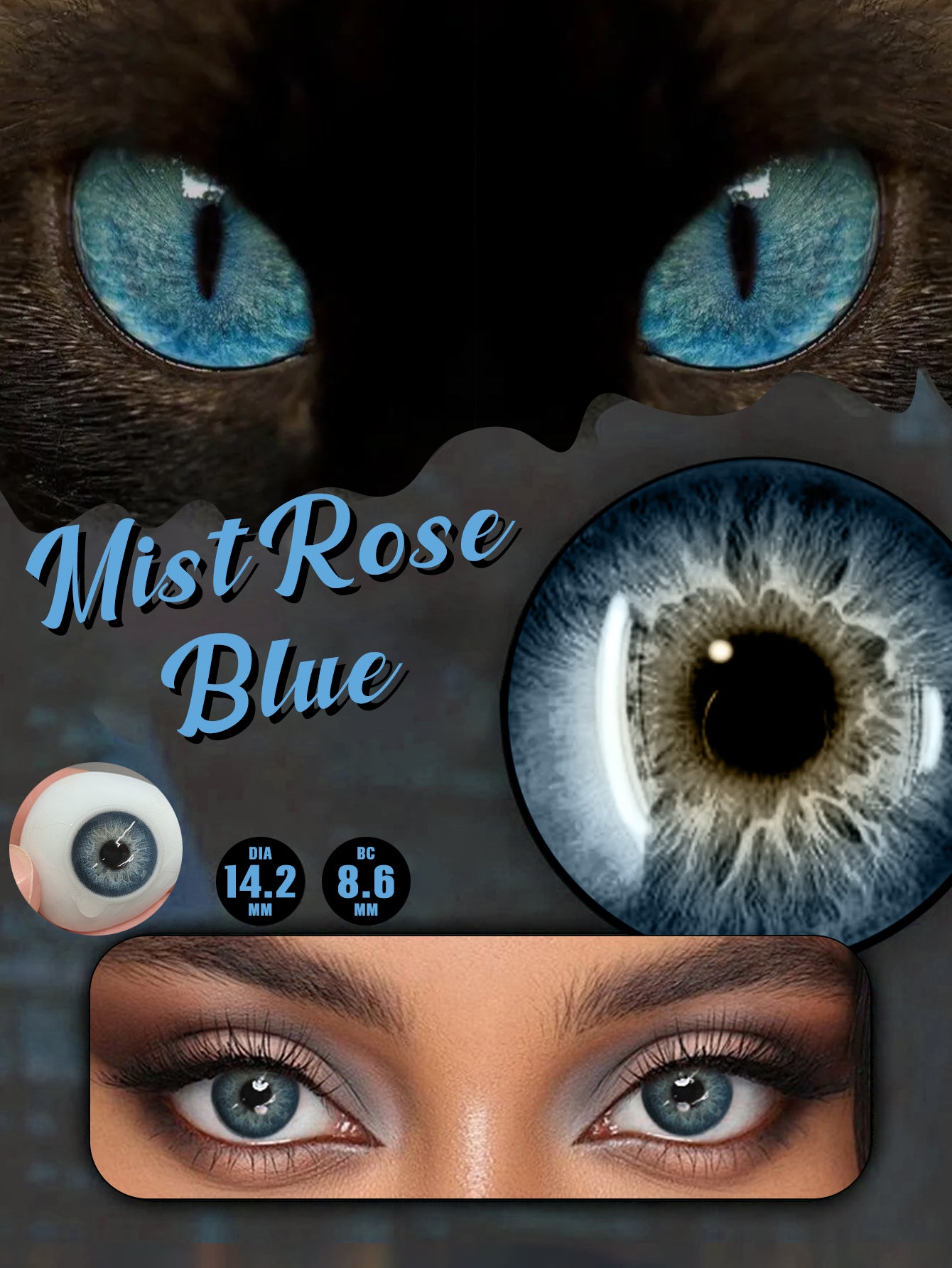 Mesiru ZM54 Mist Rose Blue
