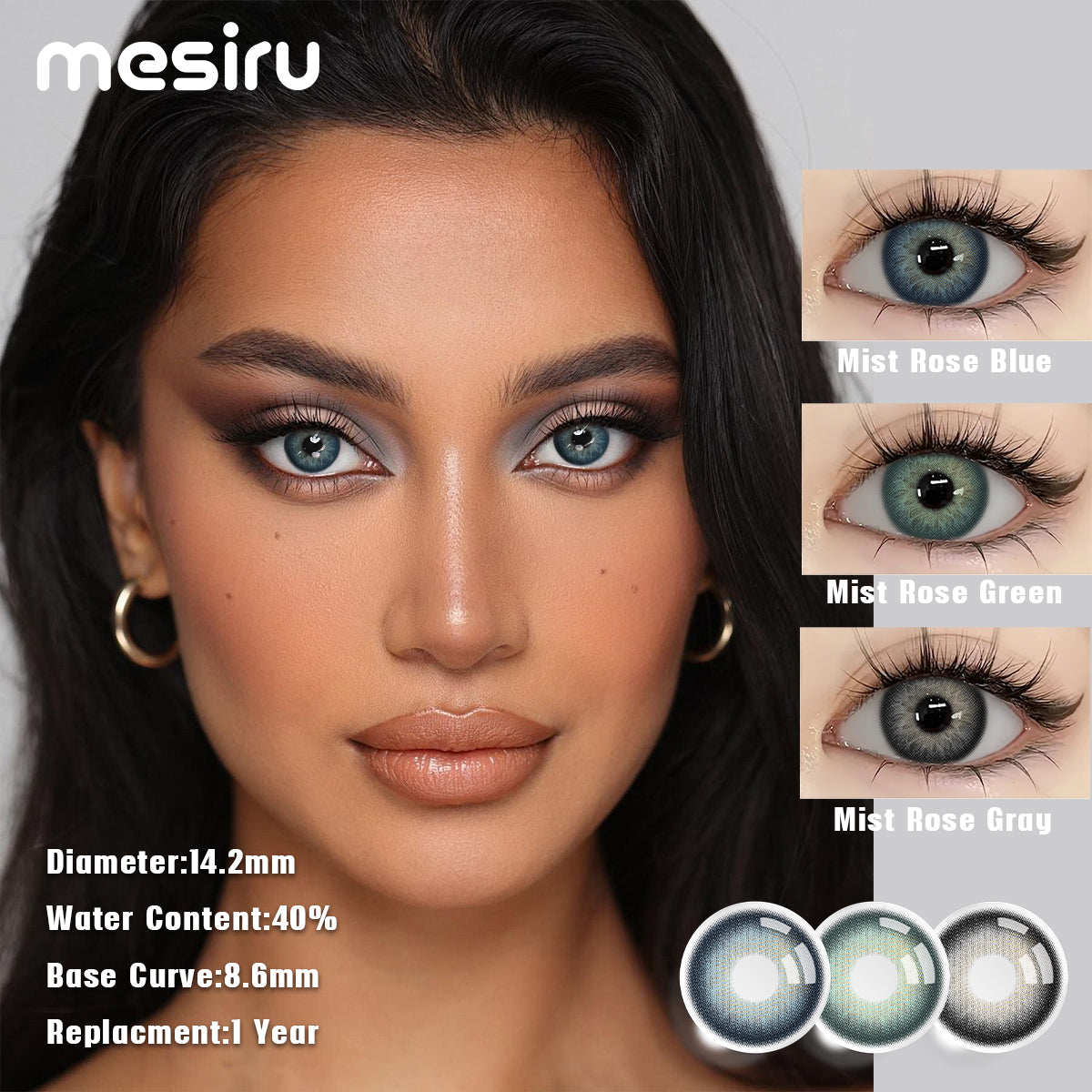 Mesiru ZM54 Mist Rose Blue