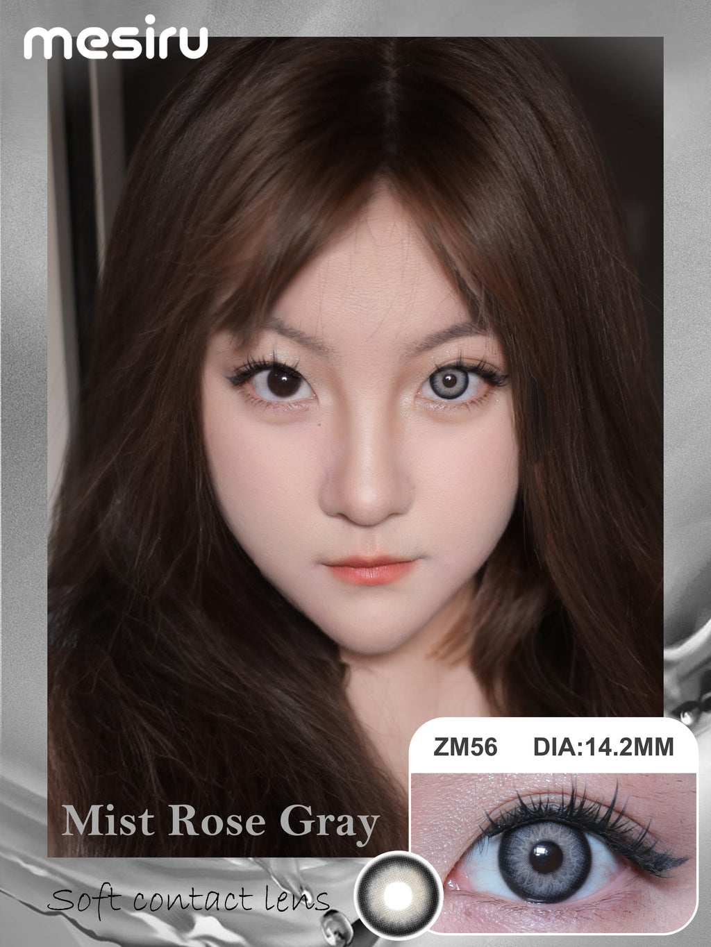 Mesiru ZM56 Mist Rose Gray