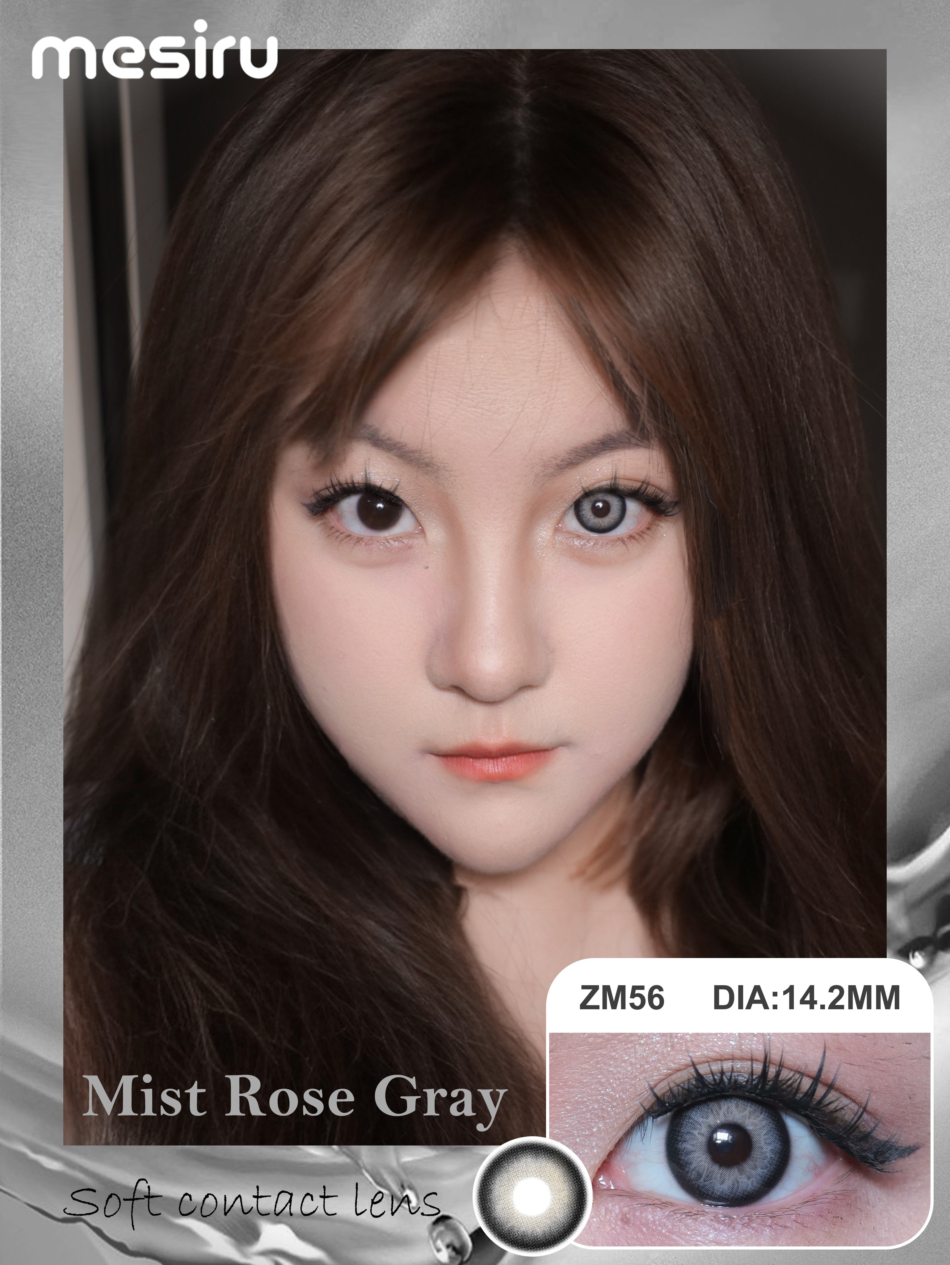 Mesiru ZM56 Mist Rose Gray