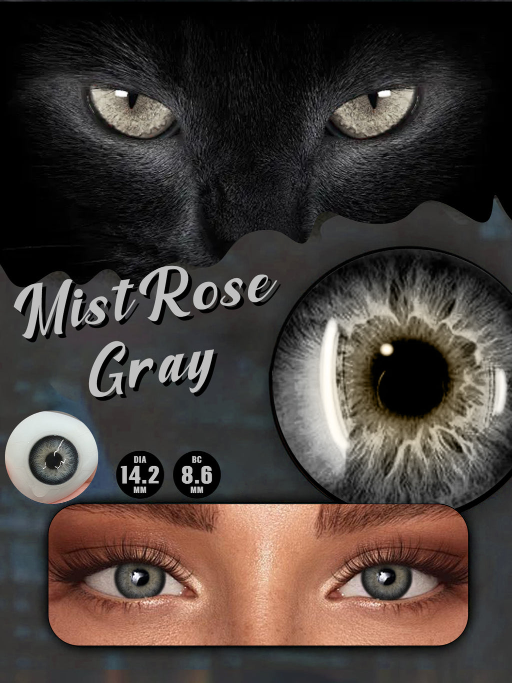Mesiru ZM56 Mist Rose Gray