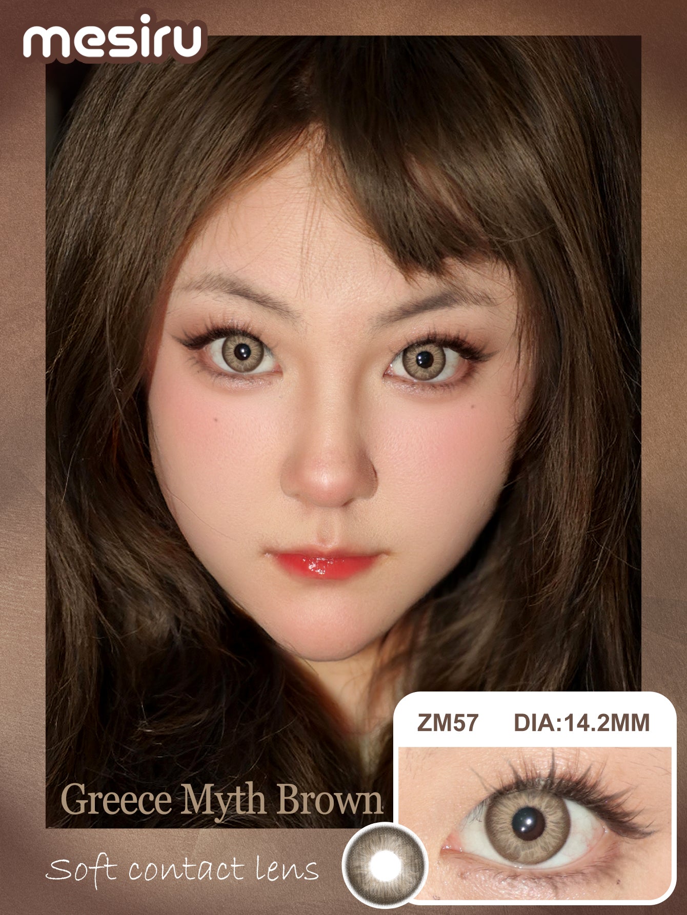 Mesiru ZM57 Greece Myth Brown