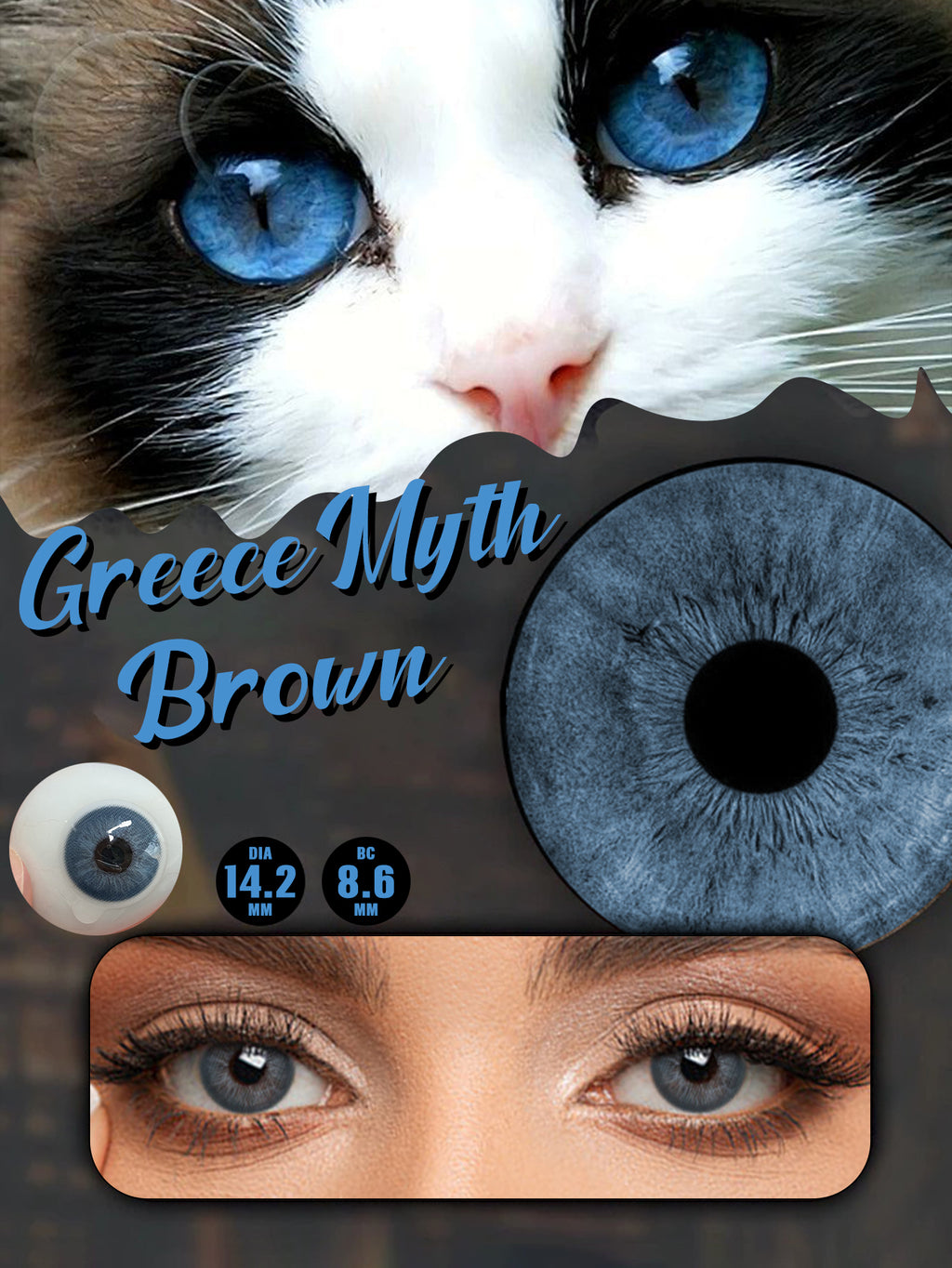 Mesiru ZM58 Greece Myth Blue