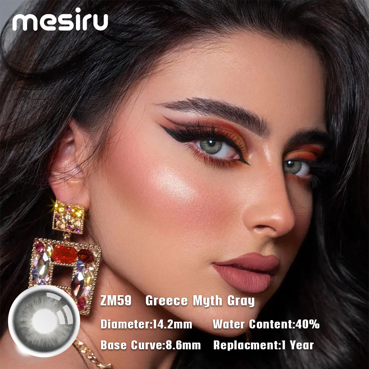 Mesiru ZM59 Greece Myth Gray