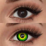 Mesiru Green Werewolf Contact Lenses