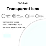 Mesiru Transparent Contact Lenses