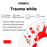 Mesiru Trauma White Contact Lenses