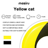 Mesiru Yellow Cat Contact Lenses