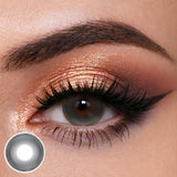 Mesiru Sunset Halo Gray Contact Lenses